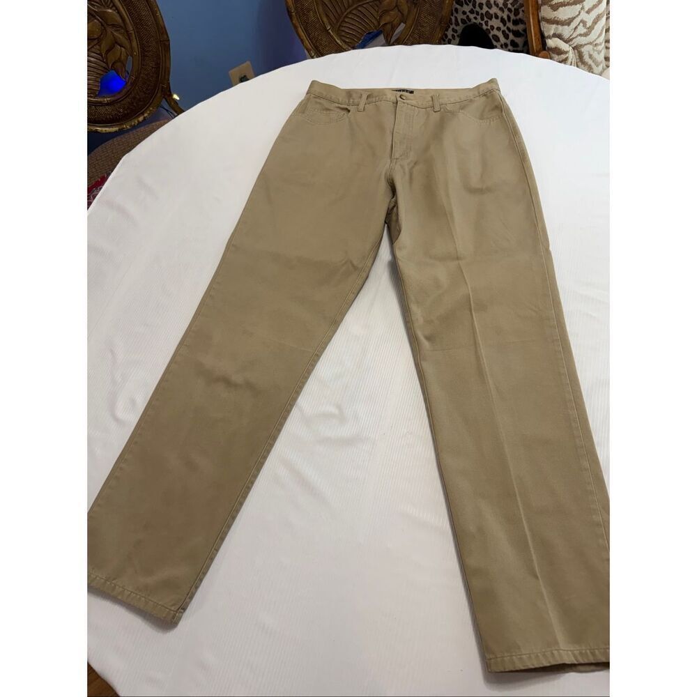Guess Men’s Vintage Khaki Chino Pants Size 34 X 30
